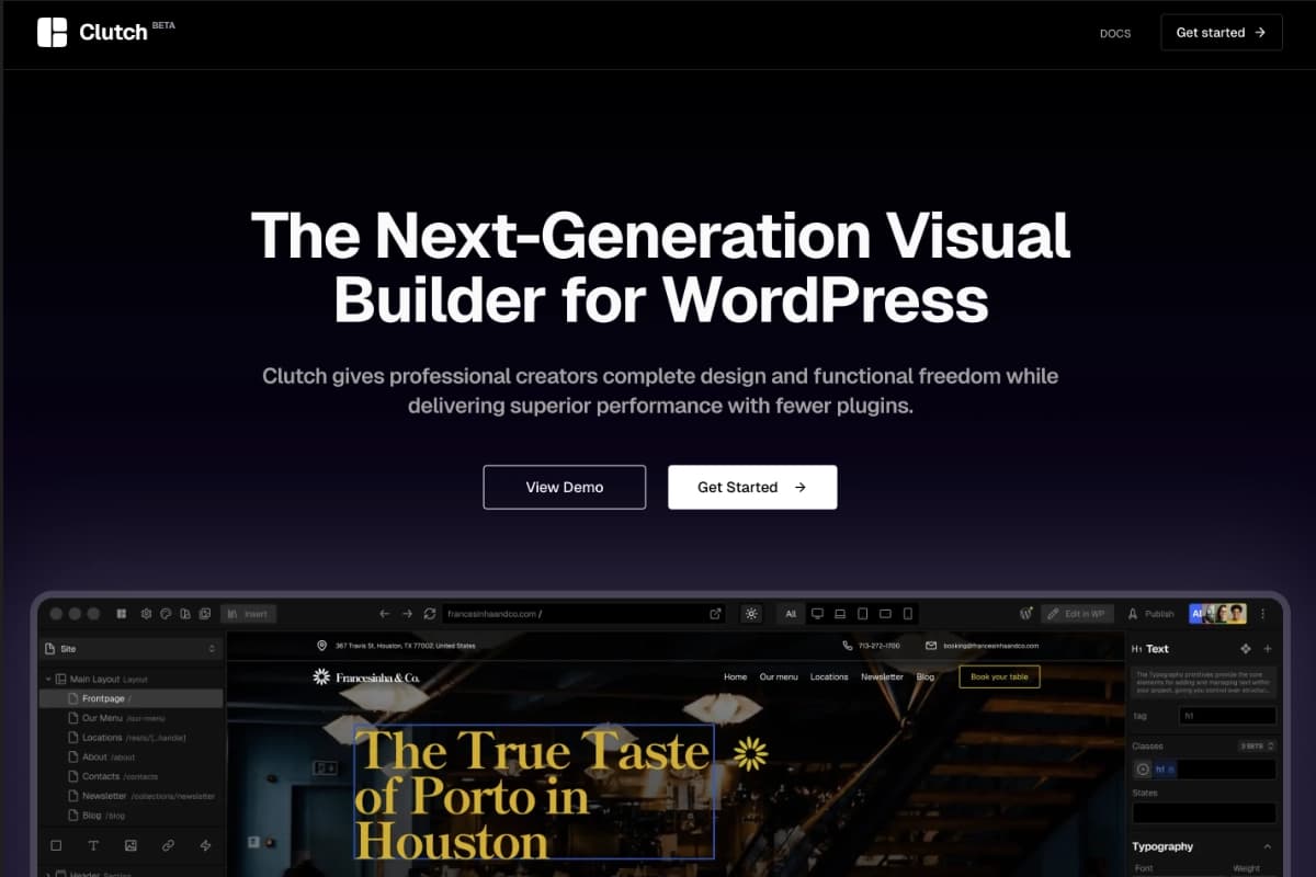 Clutch Page Builder for WordPress: A Headless Dev’s Surprise Gift